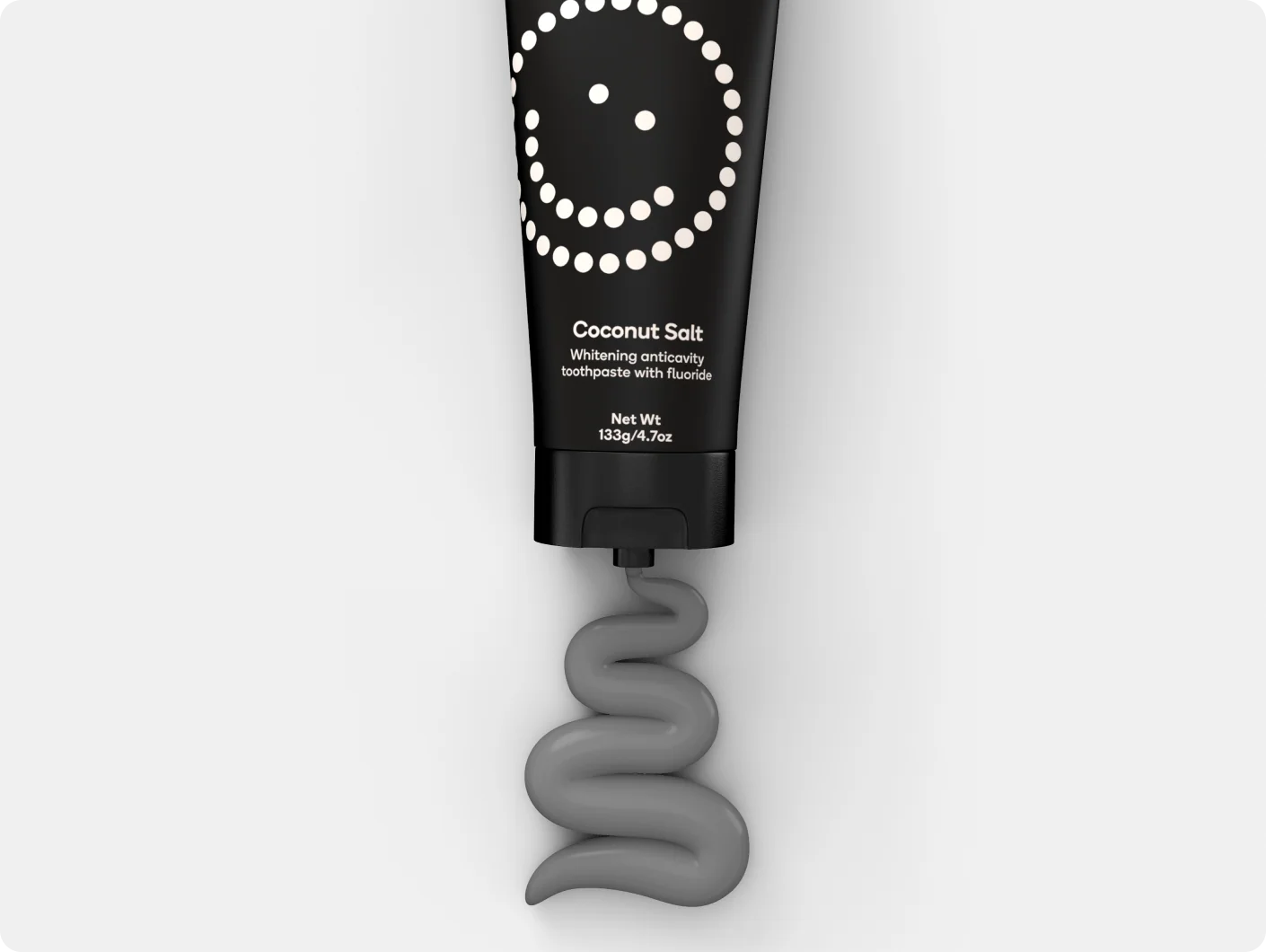 Charcoal Coconut Salt Toothpaste Refill - Image 2